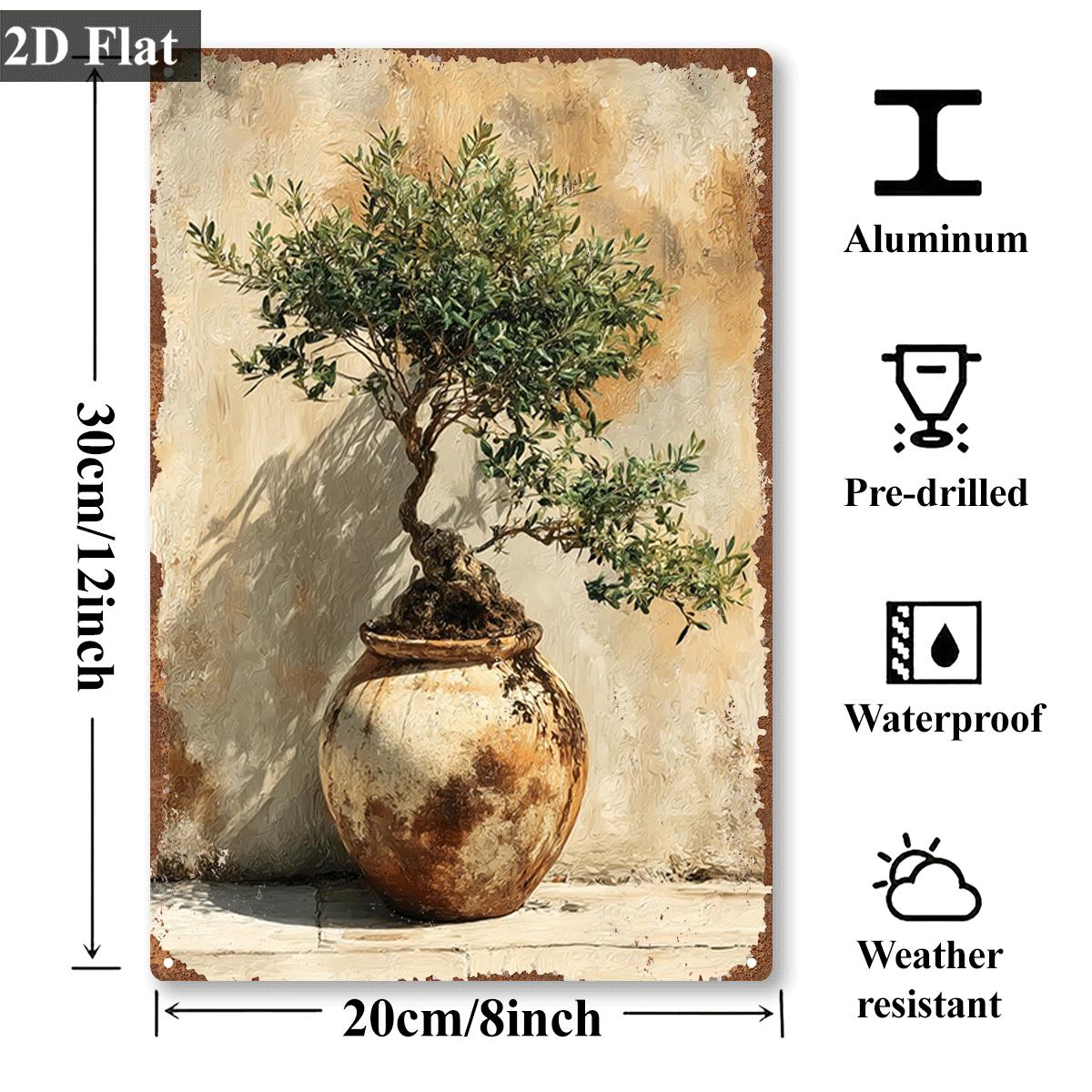 Dekorasi Dinding Cetakan Lukis - Bonsai Garden Art ulasan dan harga