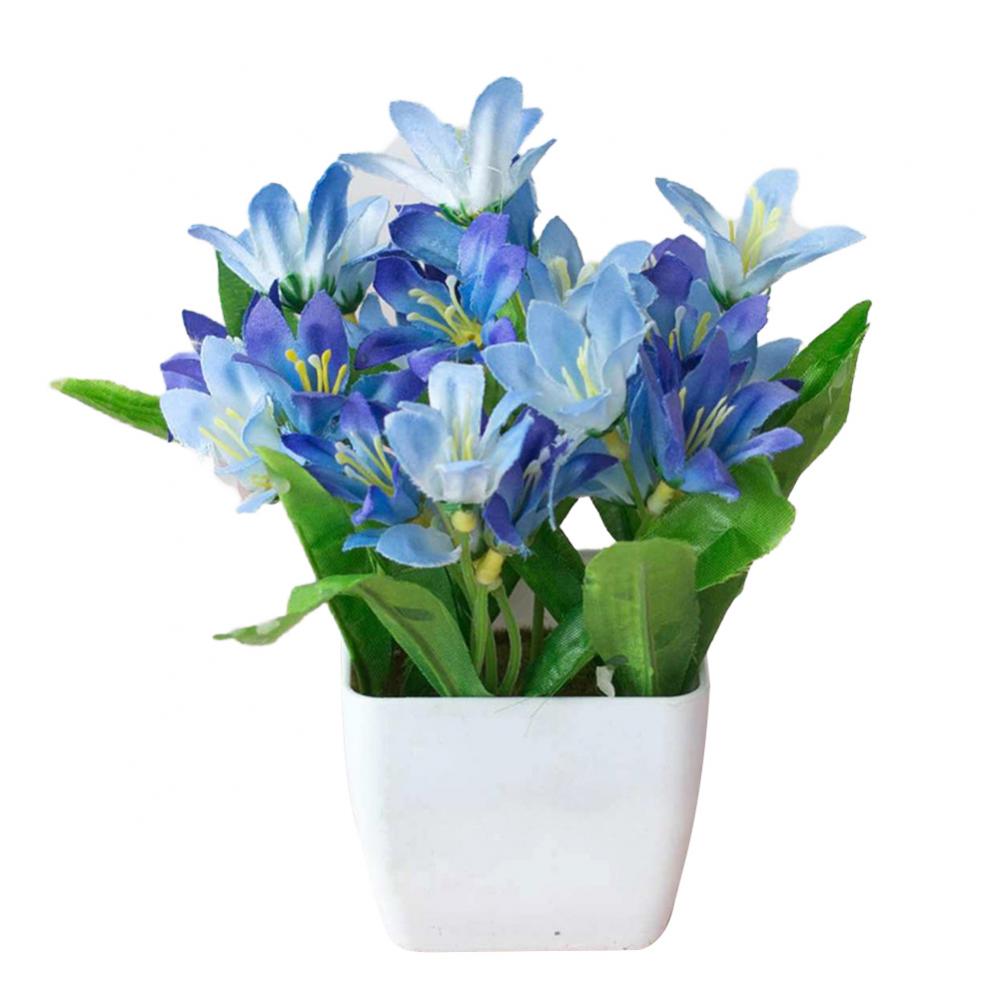 Tanaman Bunga Lily Buatan 15cm - Bonsai Garden And Cafe ulasan dan harga