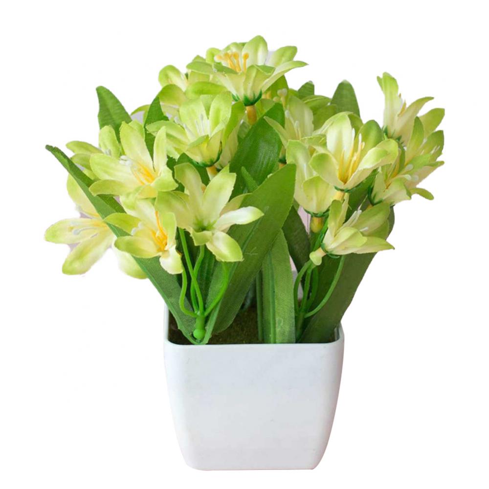Tanaman Bunga Lily Buatan 15cm - Bonsai Garden And Cafe ulasan dan harga