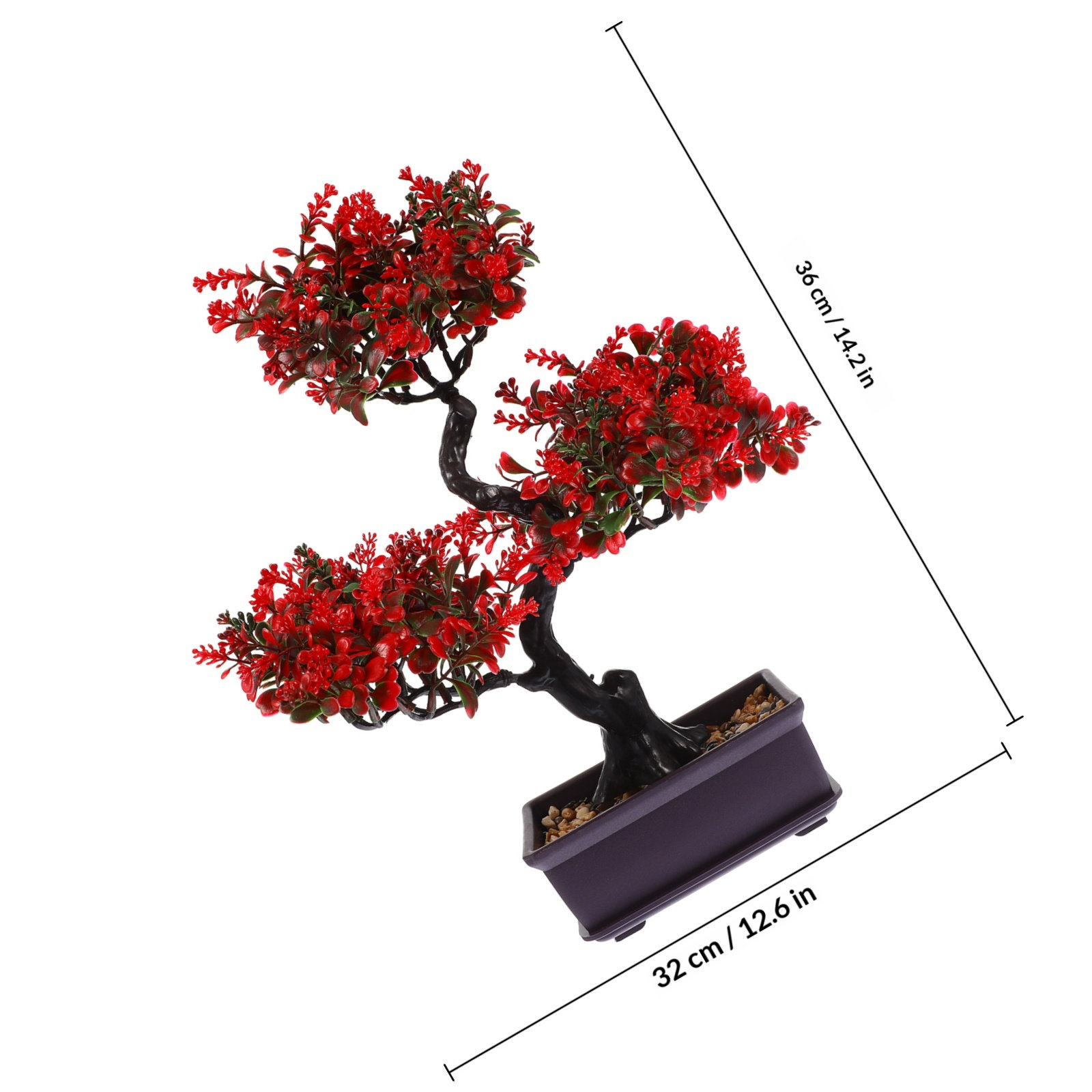 Pohon Bonsai Buatan Realistis, - Bonsai Garden And Cafe ulasan dan harga