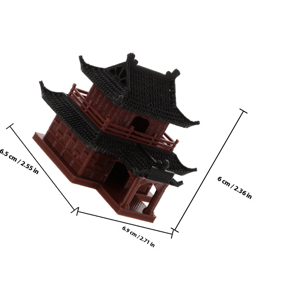 Patung Pagoda Kecil yang Diluk - Japanese Garden Bonsai ulasan dan harga