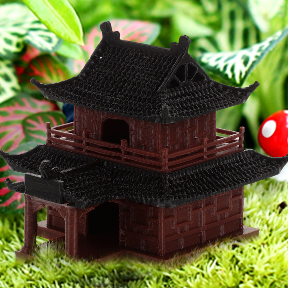 Patung Pagoda Kecil yang Diluk - Japanese Garden Bonsai ulasan dan harga