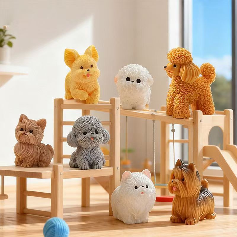 Boneka Anjing Poodle Lucu, Hia - Bonsai Garden Art ulasan dan harga
