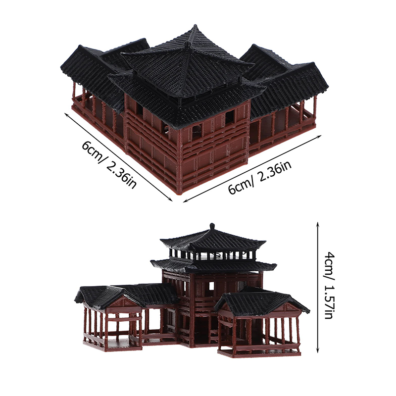 Model Bangunan Kuno Miniatur D - Japanese Garden Bonsai ulasan dan harga