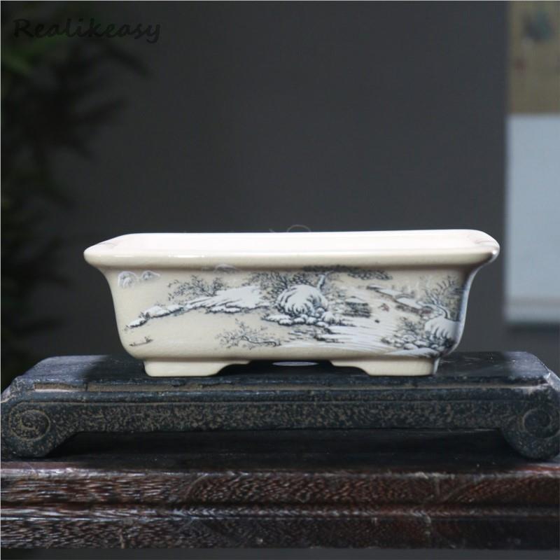 6 ukuran Pot bunga pasir ungu  - Japanese Garden Bonsai ulasan dan harga