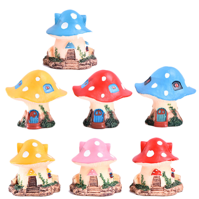 1 PC Kawaii Taman Mini Jamur R - Bonsai Garden House ulasan dan harga