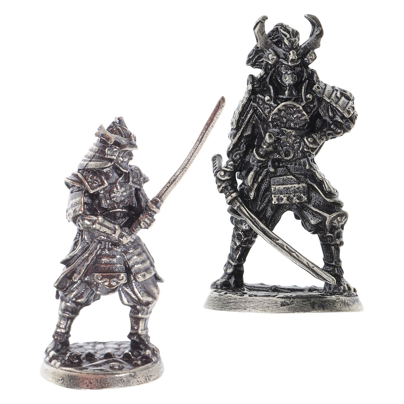 2Pcs Set Patung Samurai Jepang - Japanese Garden Bonsai ulasan dan harga