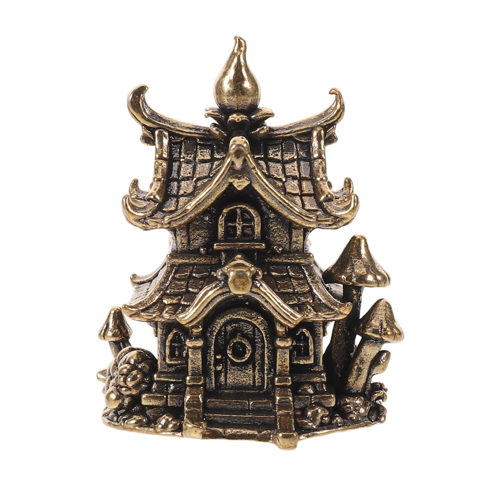 Ornamen Pagoda Jepang Kecil da - Japanese Garden Bonsai ulasan dan harga