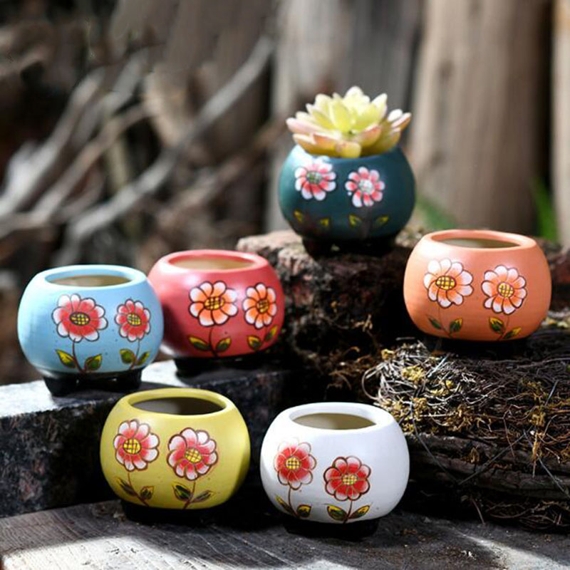 6 buah/set Pot tanaman Bonsai, - Bonsai Garden Art ulasan dan harga