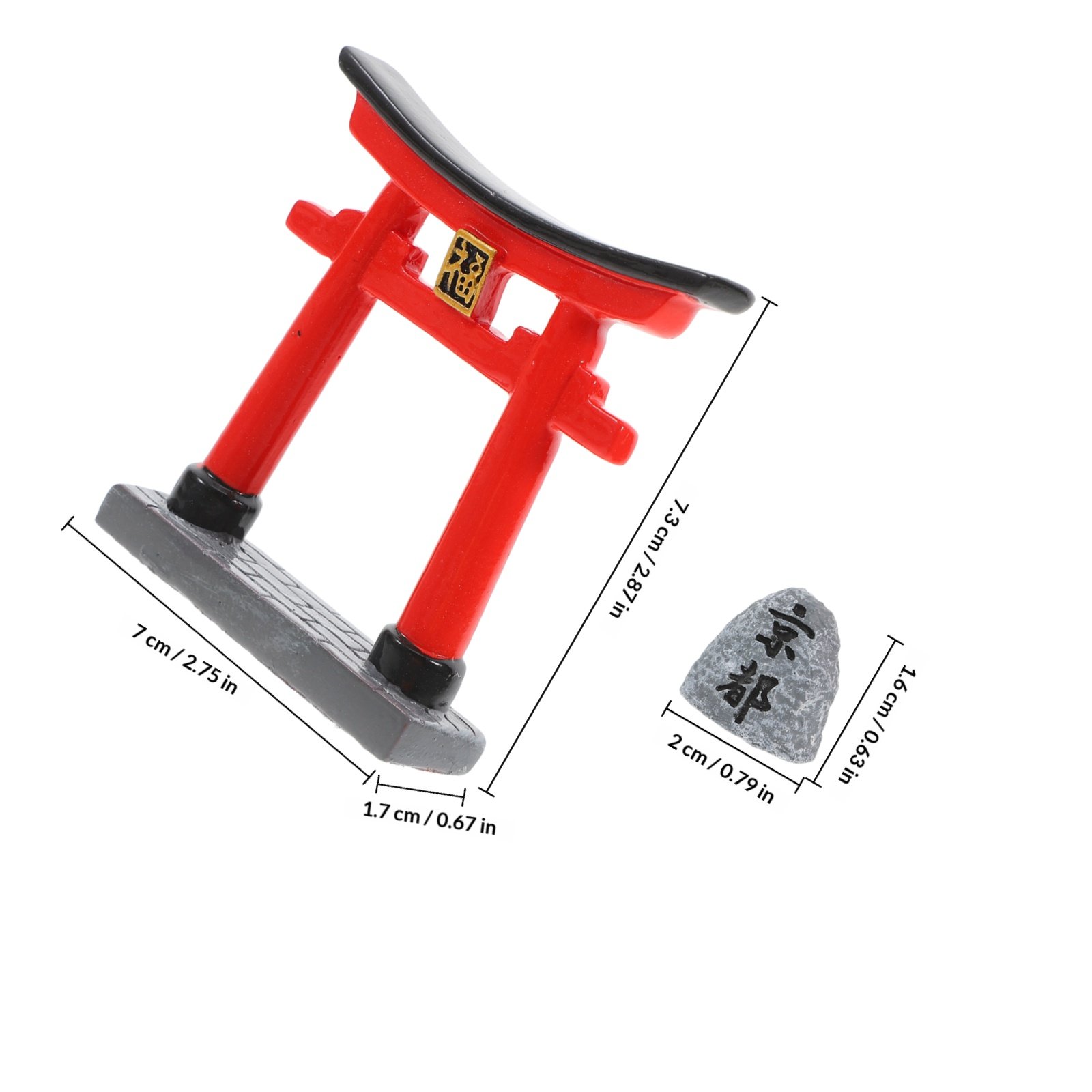 Ornamen Gerbang Torii Kyoto Mi - Japanese Garden Bonsai ulasan dan harga