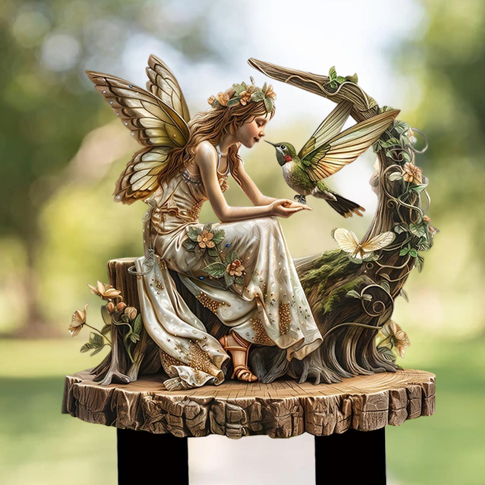 Dekorasi peri bunga 2D Dekoras - Bonsai Garden Art ulasan dan harga