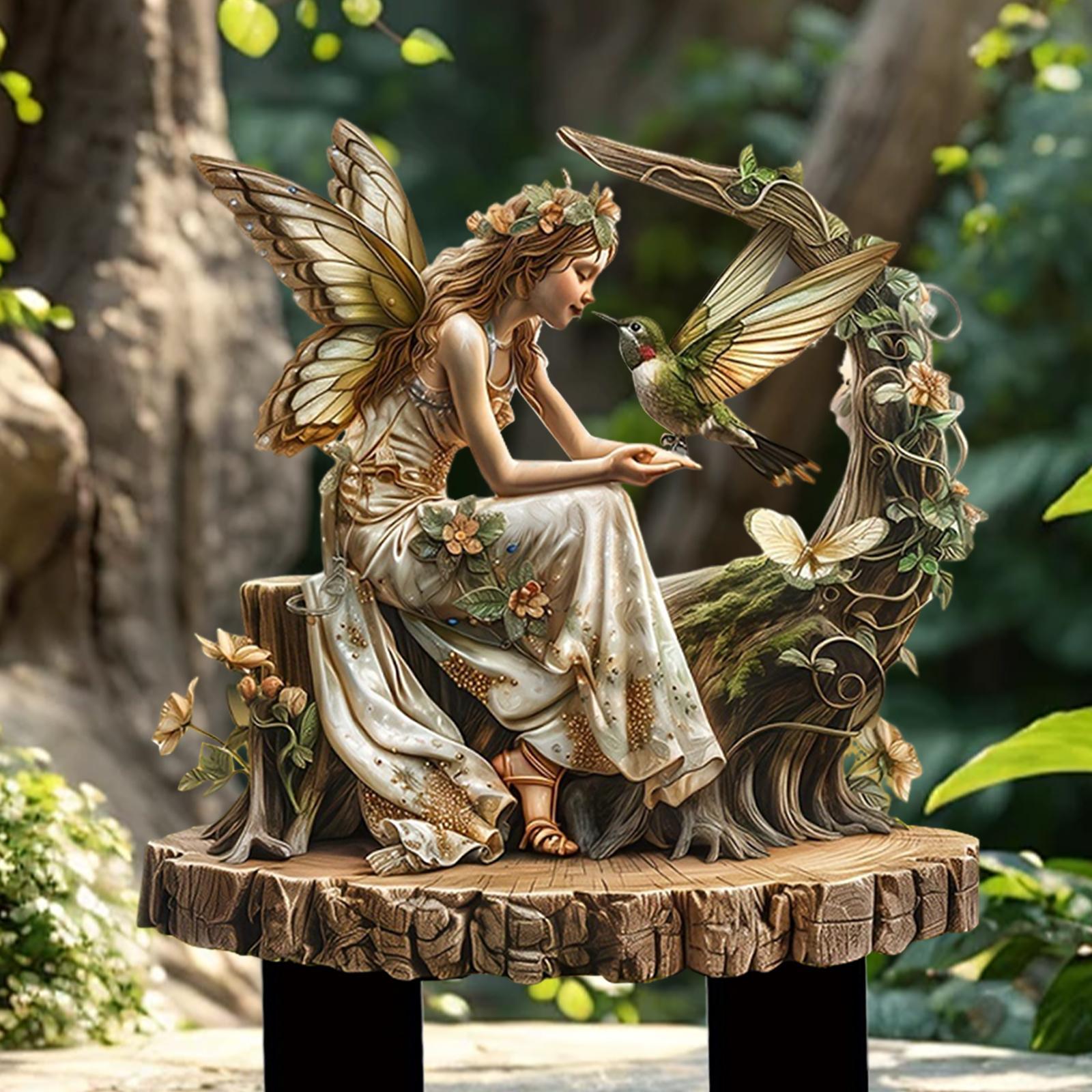 Dekorasi peri bunga 2D Dekoras - Bonsai Garden Art ulasan dan harga